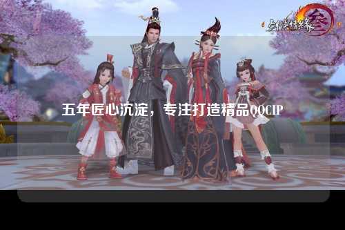 五年匠心沉淀，专注打造精品QQCIP