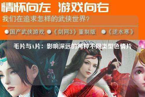 毛片与A片：影响深远的两种不同类型色情片